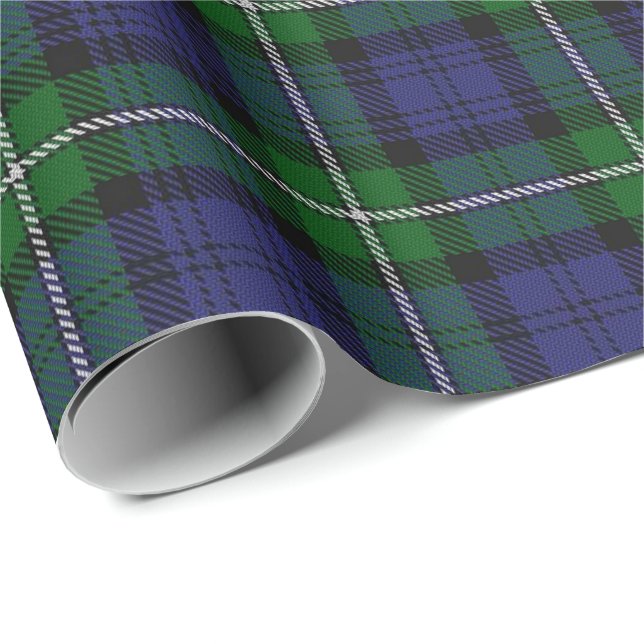 Clan Forbes Scottish Tartan Wrapping Paper (Roll Corner)