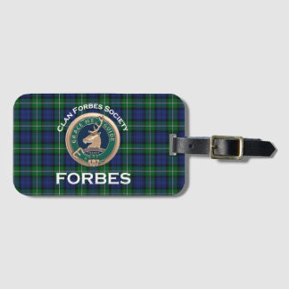 Clan Forbes Society Luggage Tag