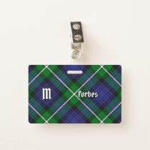 Clan Forbes Tartan Badge