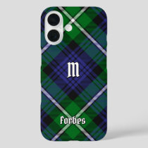 Clan Forbes Tartan iPhone 16 Case