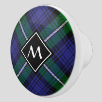 Clan Forbes Tartan Ceramic Knob