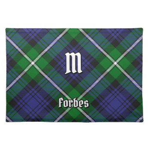 Clan Forbes Tartan Cloth Placemat