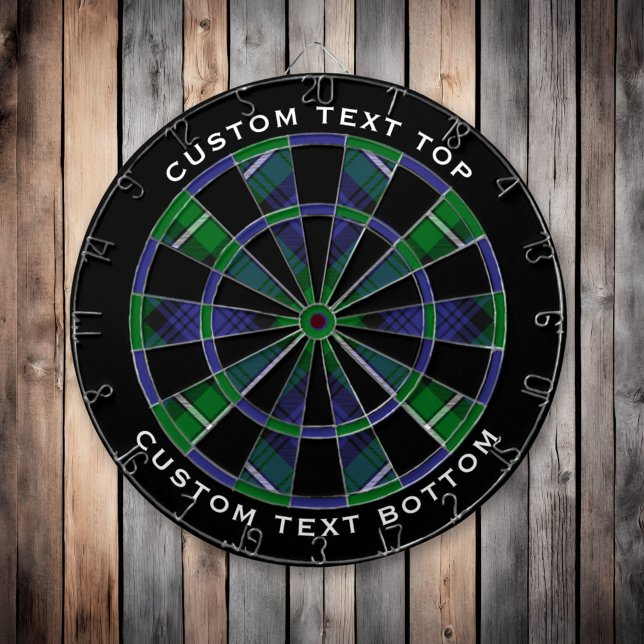 Clan Forbes Tartan Dart Board (Creator Uploaded)