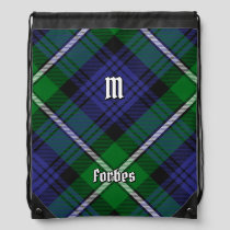 Clan Forbes Tartan Drawstring Bag