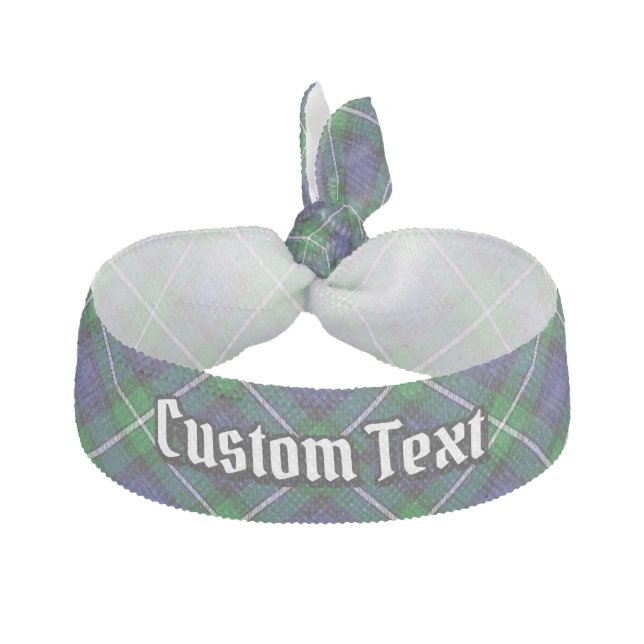 Clan Forbes Tartan Elastic Hair Tie (Front)