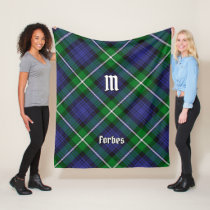 Clan Forbes Tartan Fleece Blanket
