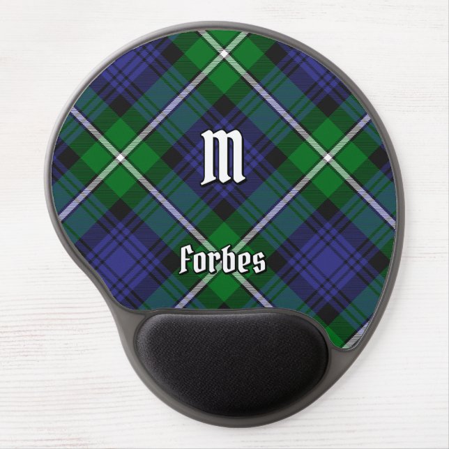 Clan Forbes Tartan Gel Mouse Pad (Front)