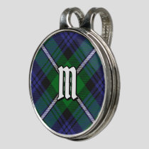 Clan Forbes Tartan Golf Hat Clip