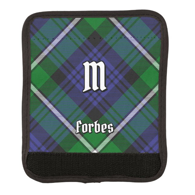 Clan Forbes Tartan Luggage Handle Wrap (Front)