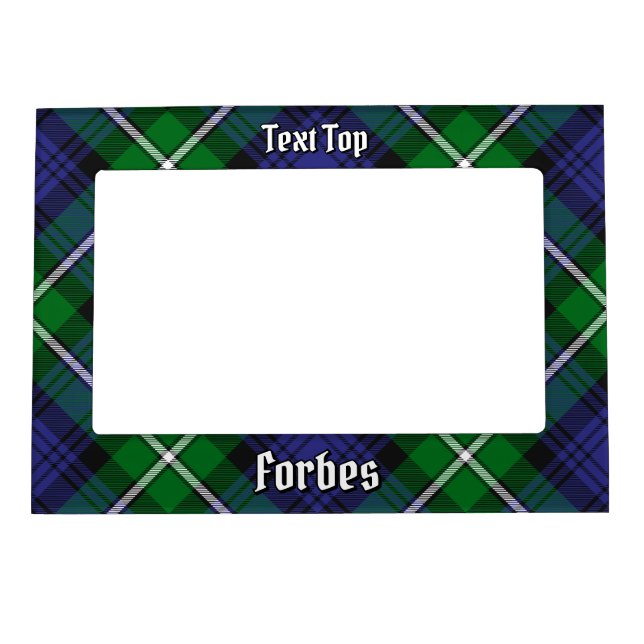 Clan Forbes Tartan Magnetic Frame (Front)