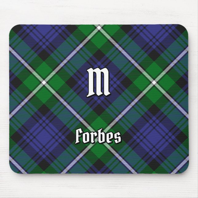 Clan Forbes Tartan Mouse Pad (Front)
