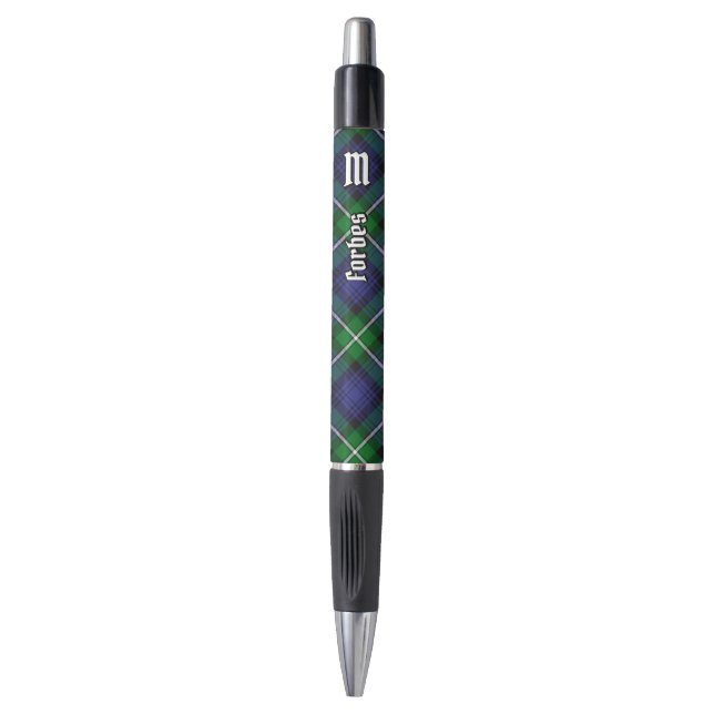 Clan Forbes Tartan Pen (Front Vertical)