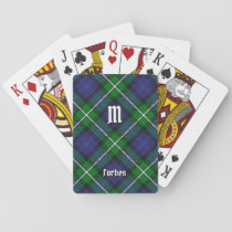 Clan Forbes Tartan Playing Cards