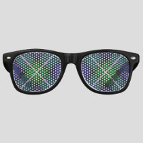 Clan Forbes Tartan Retro Sunglasses