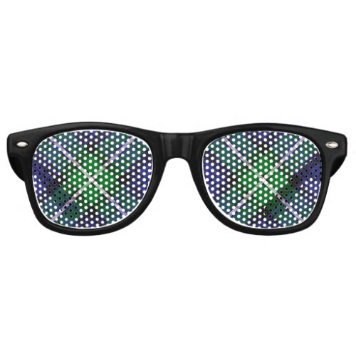 Clan Forbes Tartan Retro Sunglasses