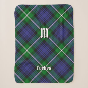 Clan Forbes Tartan Sherpa Blanket