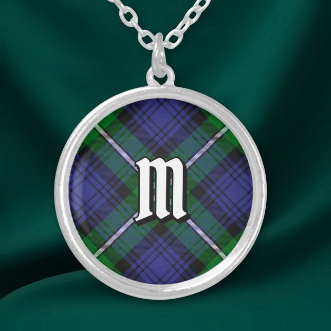 Clan Forbes Tartan Silver Plated Necklace (Creator Uploaded)