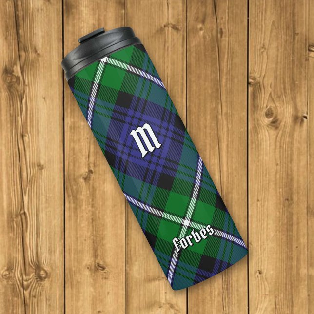 Clan Forbes Tartan Thermal Tumbler (Creator Uploaded)