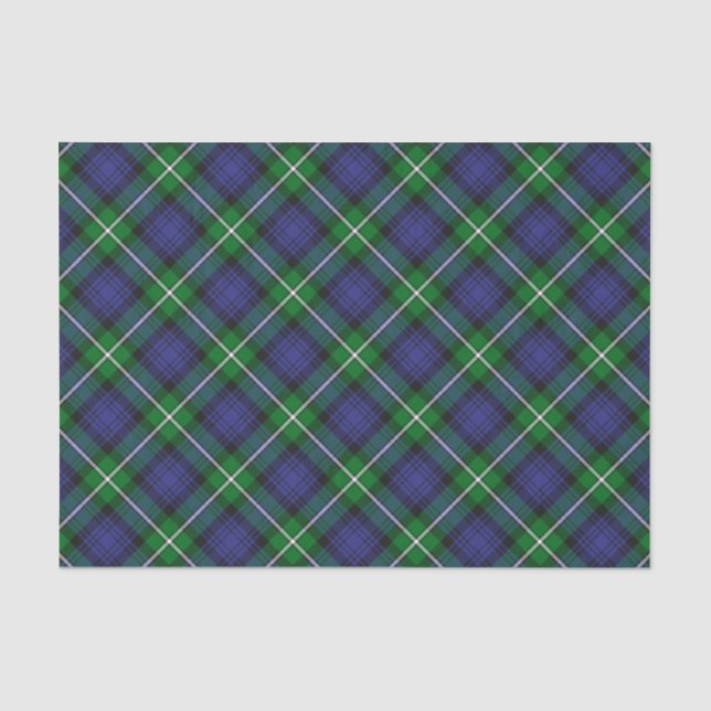 Clan Forbes Tartan Tissue Paper (Front)