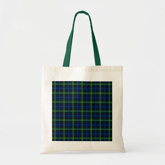 Clan Forbes Tartan Tote Bag (Front)
