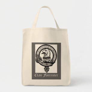 Clan Forrester Crest Tote Bag