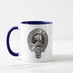 Clan Forrester / Foster Crest & Tartan Mug