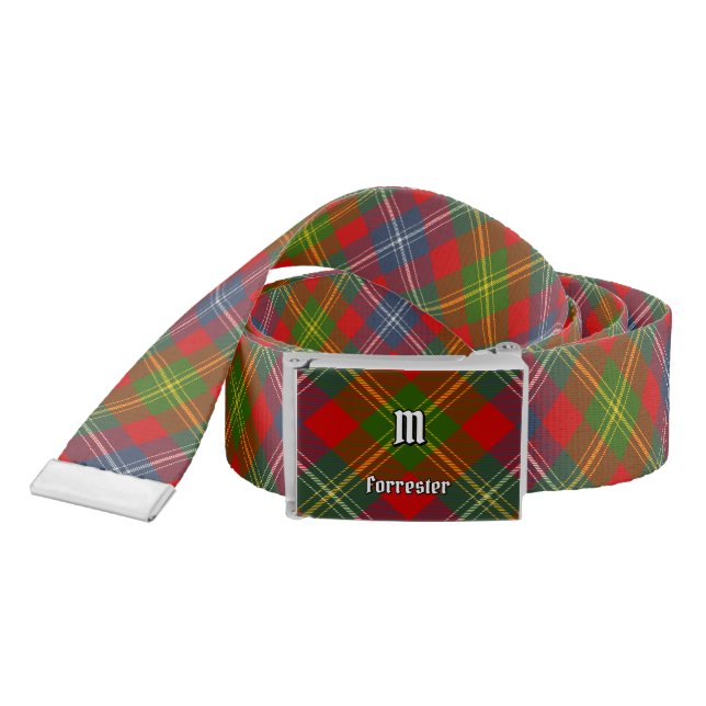 Clan Forrester Tartan Belt (Snake)