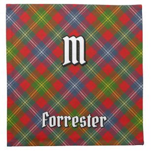 Clan Forrester Tartan Cloth Napkin