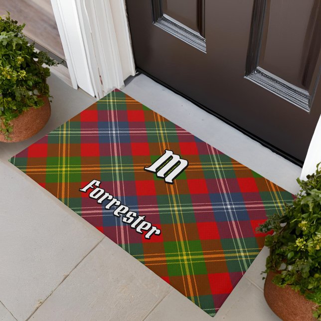 Clan Forrester Tartan Doormat (Creator Uploaded)