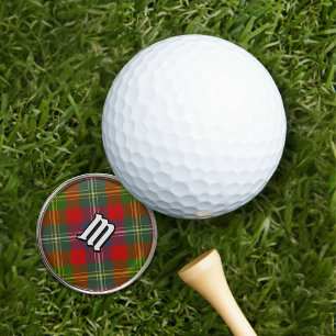 Clan Forrester Tartan Golf Ball Marker