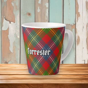 Clan Forrester Tartan Latte Mug
