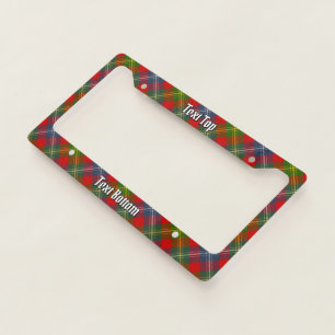 Clan Forrester Tartan License Plate Frame