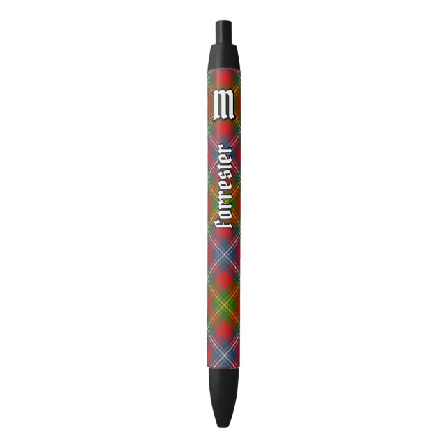 Clan Forrester Tartan Pen (Front Vertical)
