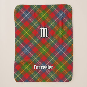 Clan Forrester Tartan Sherpa Blanket
