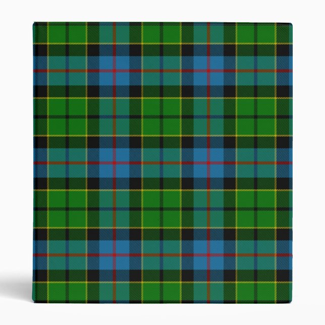Clan Forsyth Tartan Binder (Front)
