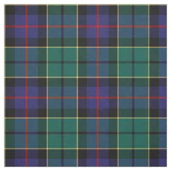 Clan Forsyth Tartan Fabric by plaidwerx at Zazzle