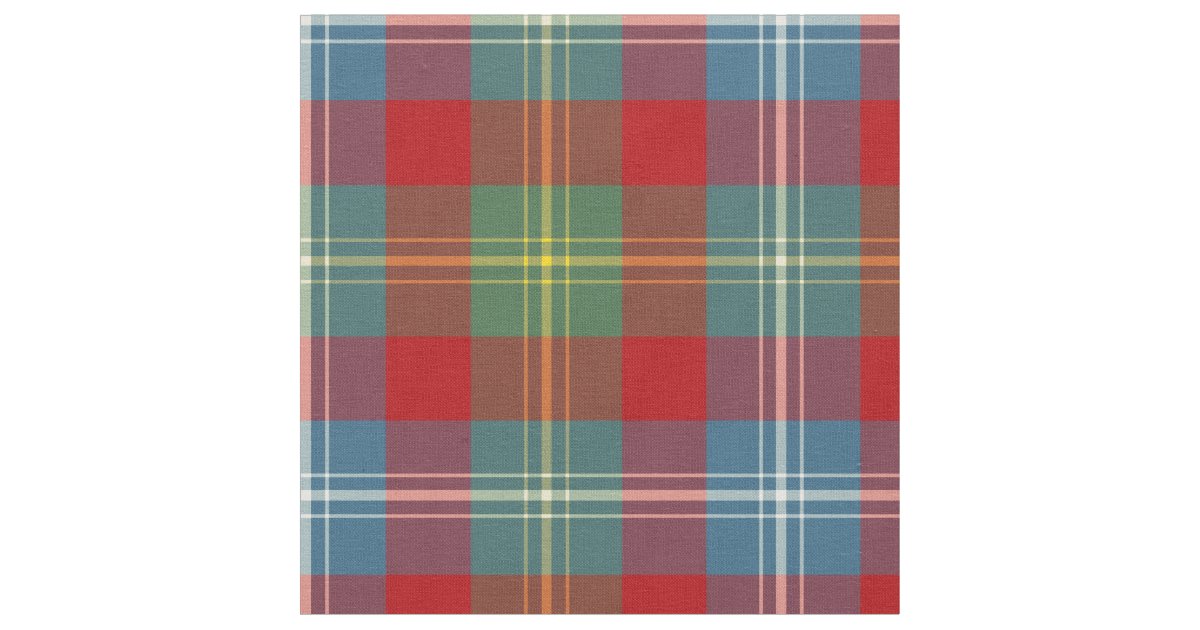 Clan Foster Ancient Tartan Fabric | Zazzle