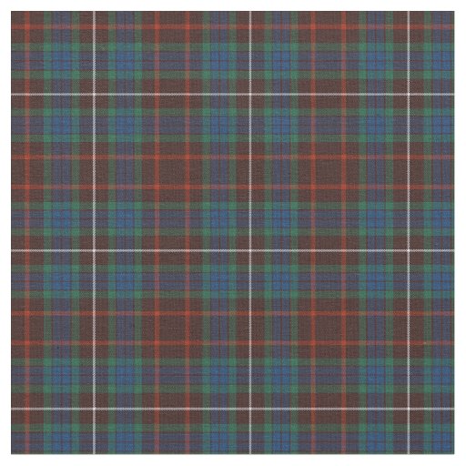 Clan Fraser Ancient Tartan Fabric | Zazzle