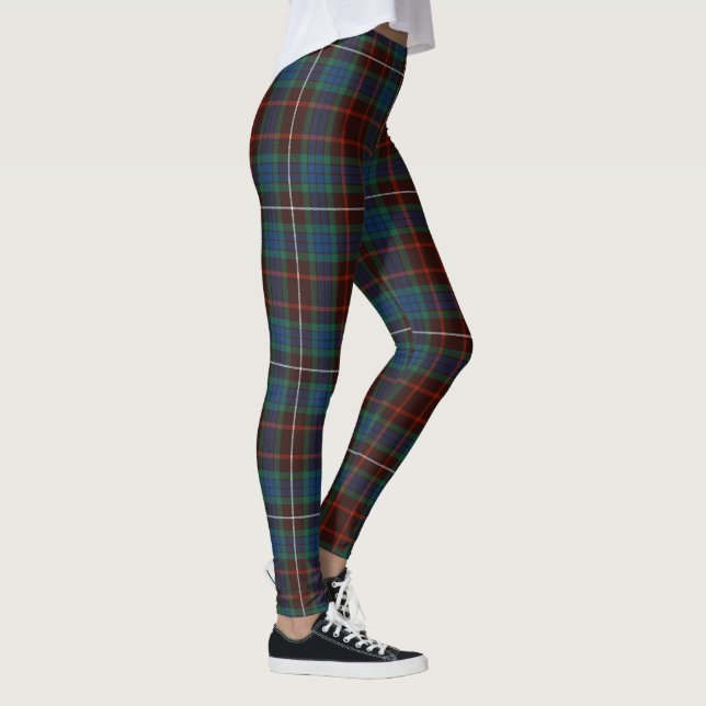 Clan Fraser Ancient Tartan Leggings (Right)