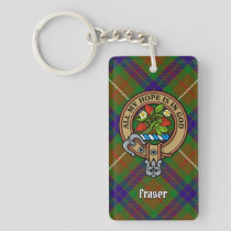 Clan Fraser Crest Acrylic Keychain