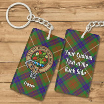 Clan Fraser Crest Acrylic Keychain