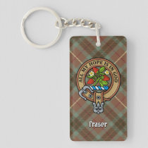 Clan Fraser Crest Acrylic Keychain
