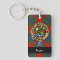 Clan Fraser Crest Acrylic Keychain