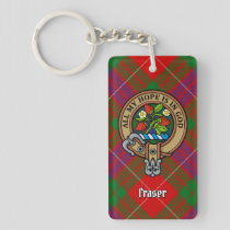 Clan Fraser Crest Acrylic Keychain