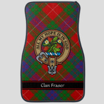 Clan Fraser Crest Car Floor Mat