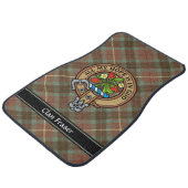 Clan Fraser Crest Car Floor Mat (Angled)