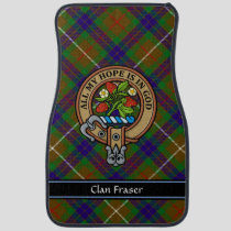 Clan Fraser Crest Car Floor Mat