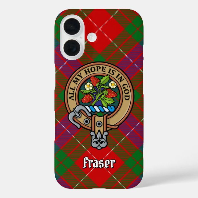 Clan Fraser Crest Case-Mate iPhone Case (Back)