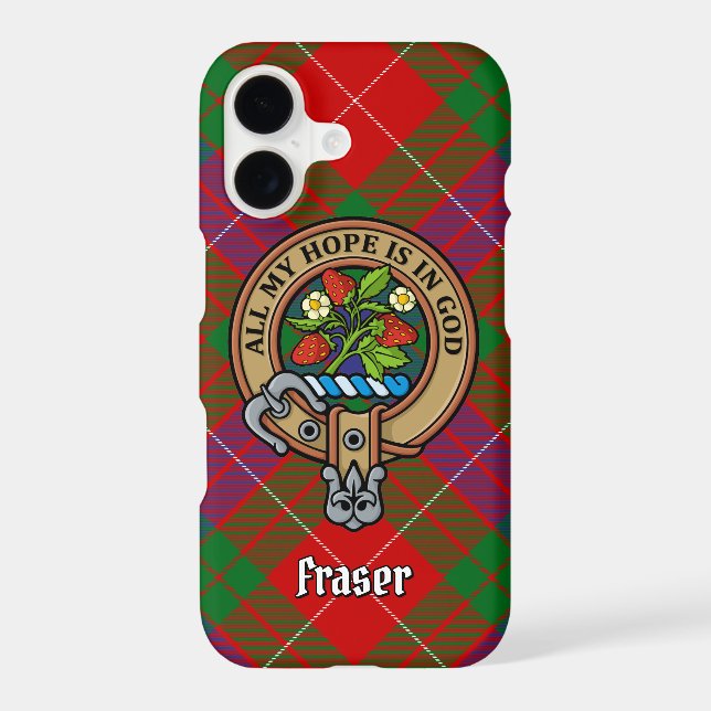 Clan Fraser Crest Case-Mate iPhone Case (Back)