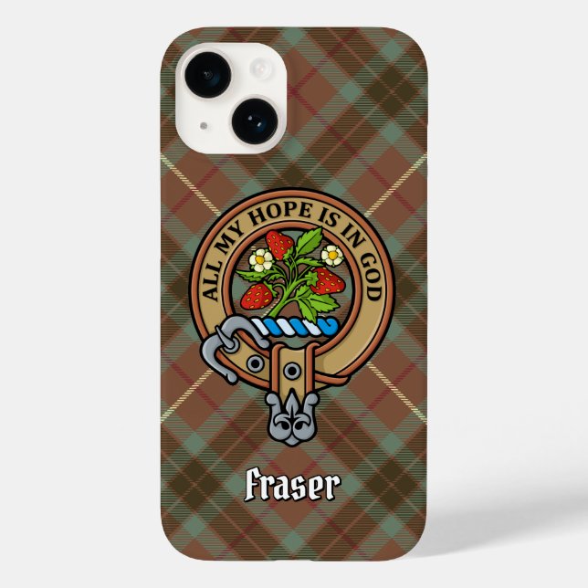 Clan Fraser Crest Case-Mate iPhone Case (Back)